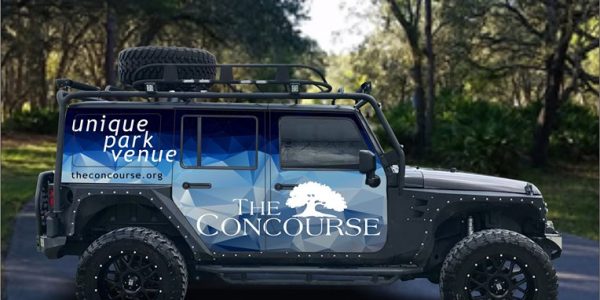 jeepin ad with concourse logo
